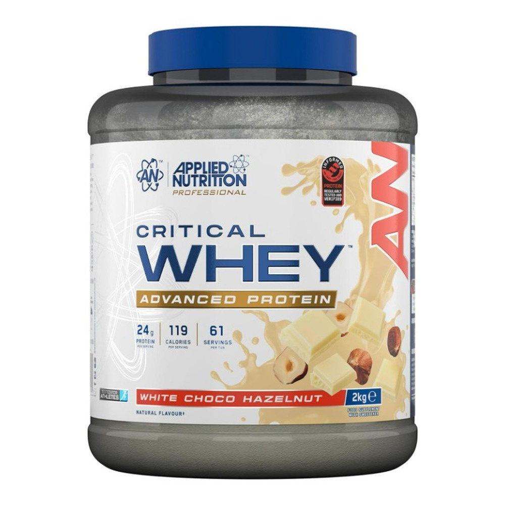 Applied Nutrition Critical Whey, Biała czekolada i orzech laskowy 2000g