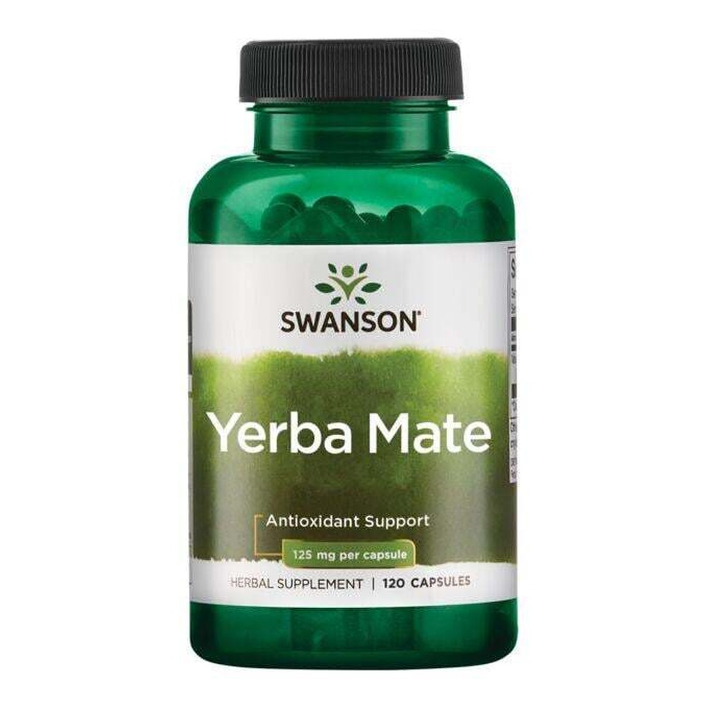 Swanson Yerba Mate, 125mg - 120 caps