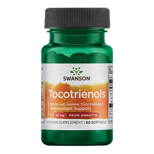 Swanson Tocotrienols 50mg Helps Lower Bad Cholesterol in the Blood 60 Capsules
