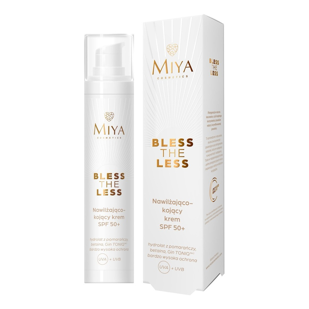 Miya Bless the Less Nawilżająco-Wygładzający Krem SPF50 50ml