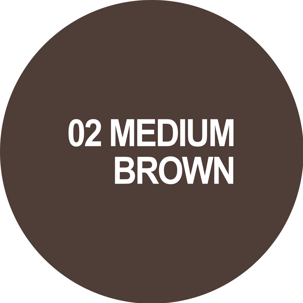 Brow&Go Powder Precision Powder Eyebrow Pencil No. 2 Medium Brown 1 Piece