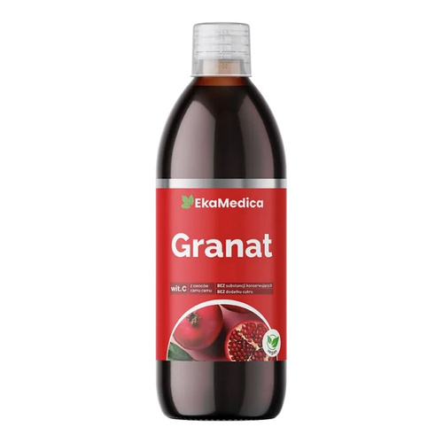 EkaMedica Natural 100% Pomegranate Juice Improving the Blood System 500ml