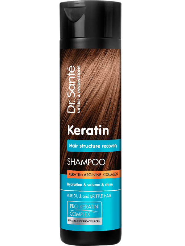 Dr. Sante  Keratin Hair Szampon dla Włosów Łamliwych i Matowych 250ml