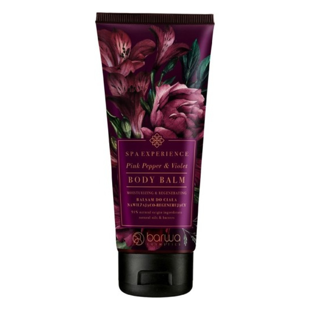 Barwa Spa Experience Nawilżająco - Regenerujący Balsam do Ciała Pink Pepper & Violet 200ml
