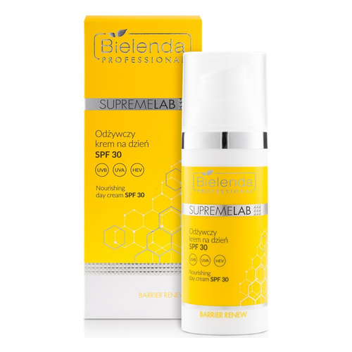 Bielenda Professional Supremelab Barrier Renew Odżywczy Krem SPF 30 dla Skóry Suchej i Odwodnionej na Dzień 50ml