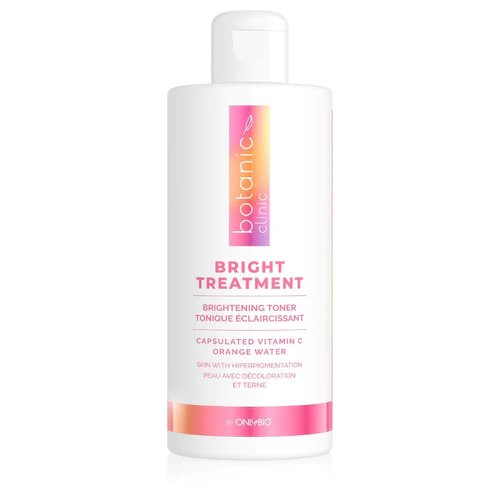 OnlyBio Botanic Clinic Bright Treatment Rozświetlający Tonik dla Skóry z Przebarwieniami 300ml