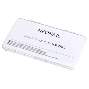 NeoNail Natural Tips for Gel and Acrylic Nails Tipsy 120 Sztuk