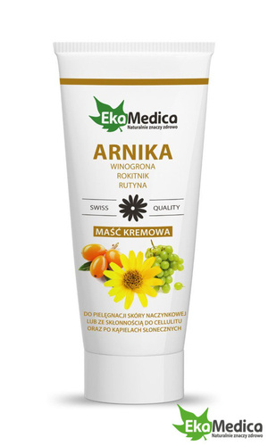 Ekamedica Maść Kremowa Do Pielęgnacji Skóry Winogrona Rokitnik Rutyna 200ml