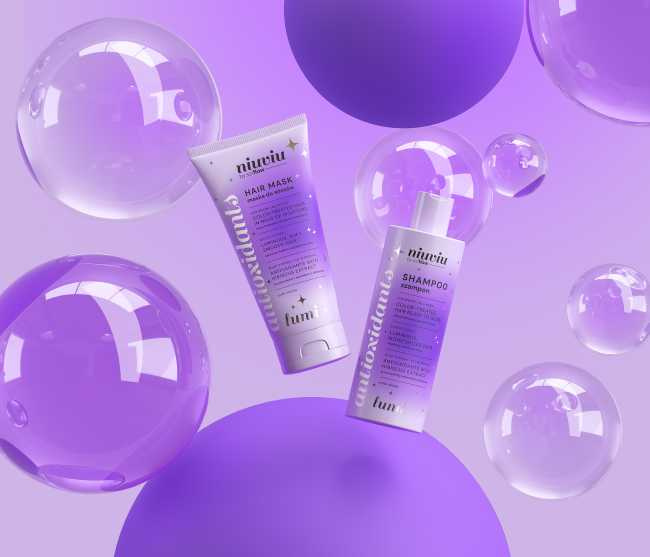 Niuviu Lumi Shampoo for Colored Hair Nourishment and Color Protection 300ml