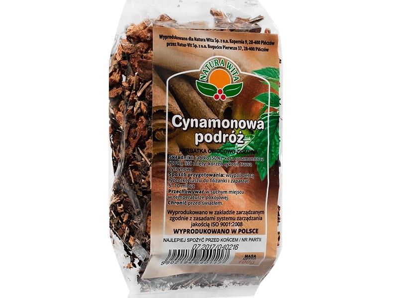 Natura Wita Cynamonowa Podróż Naturalna Herbatka Owocowa-Ziołowa 100g