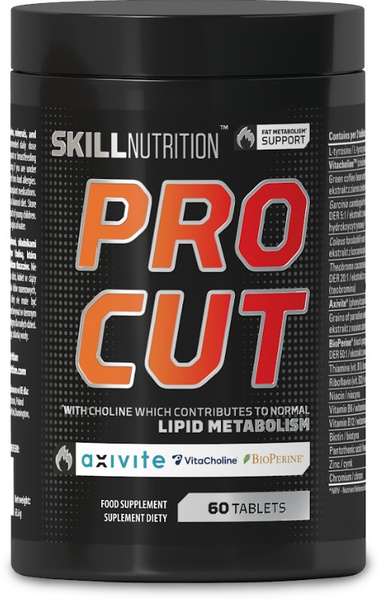 Skill Nutrition Pro Cut 60 tablets Fat Metabolism Support