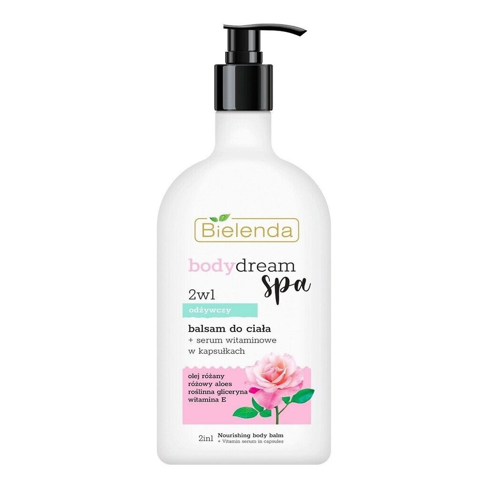 Bielenda Body Dream 2w1 Odżywczy Balsam do Ciała + Serum Witaminowe w Kapsułkach 350ml