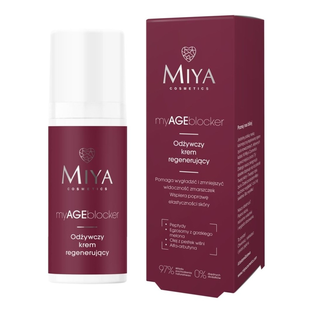 Miya myAGEblocker Odżywczy Krem Regenerujący 50ml