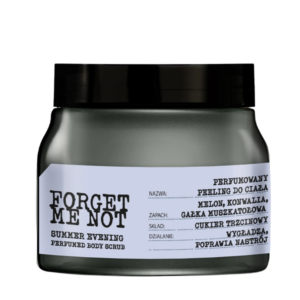 Farmona Forget Me Not Summer Evening Perfumowany Peeling do Ciała z Cukrem Trzcinowym i Złotą Perłą  270g