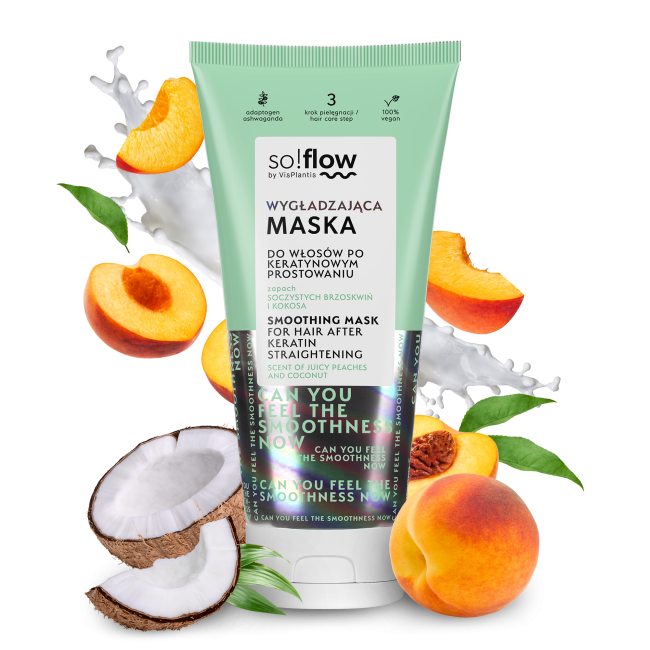 So!Flow Wygładzająca Maska do Włosów po Keratynowym Prostowaniu 200ml