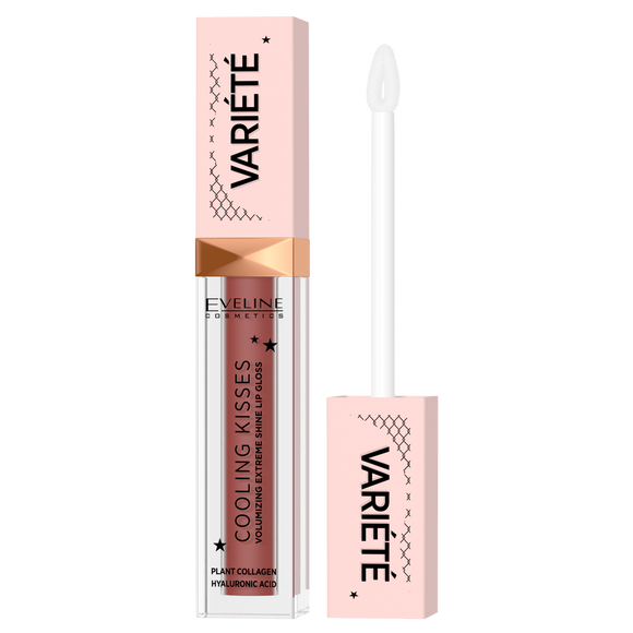 Eveline Variete Cooling Kisses Lip Gloss Enlarging Lips No. 04 Candy Girl 6.8ml