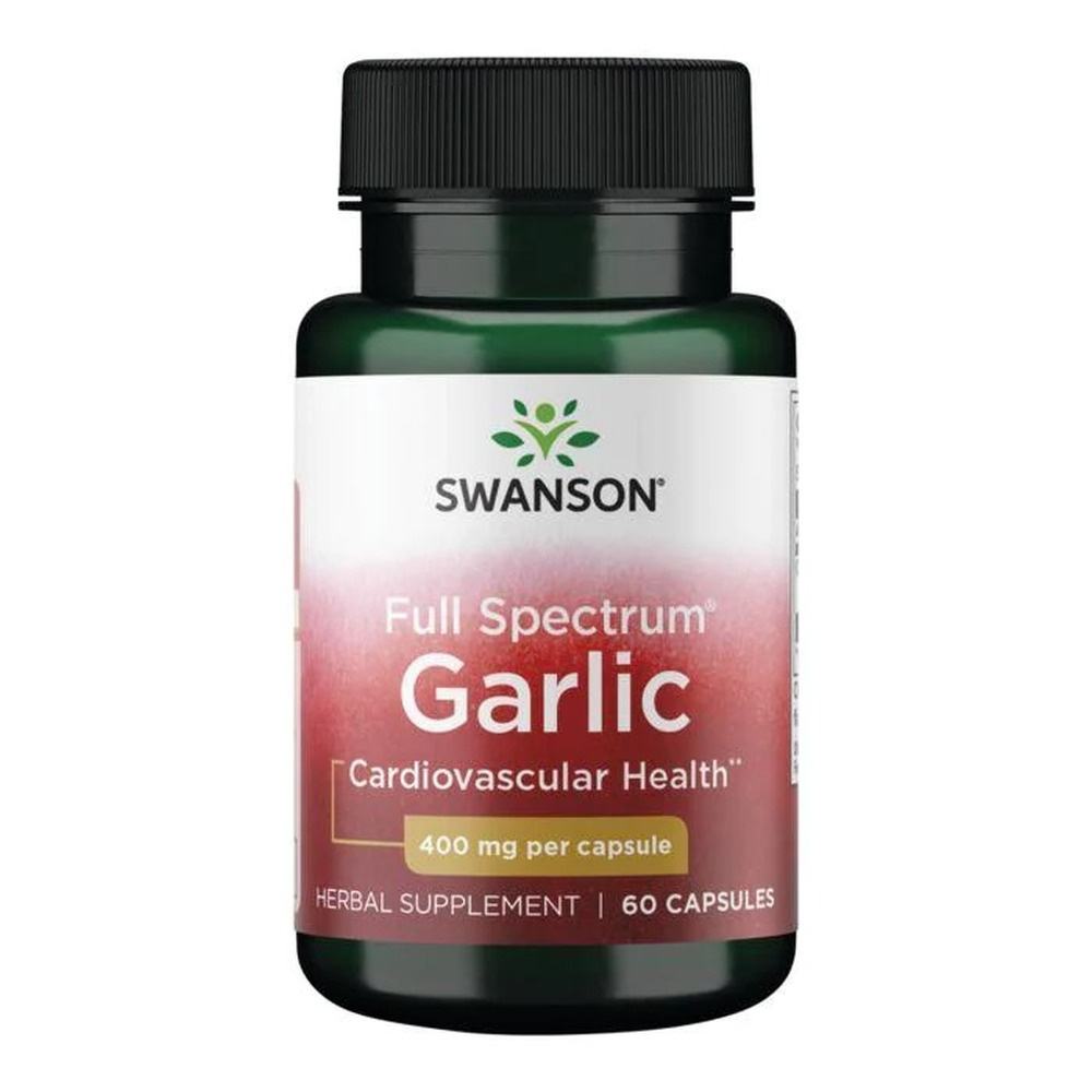 Swanson Full Spectrum Garlic, 400mg - 60 caps