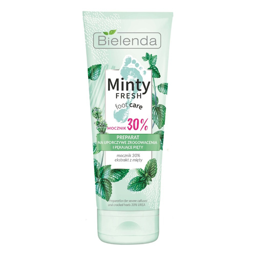 Bielenda Minty Fresh Foot Care Preparation for Persistent Calluses and Cracked Heels 75ml