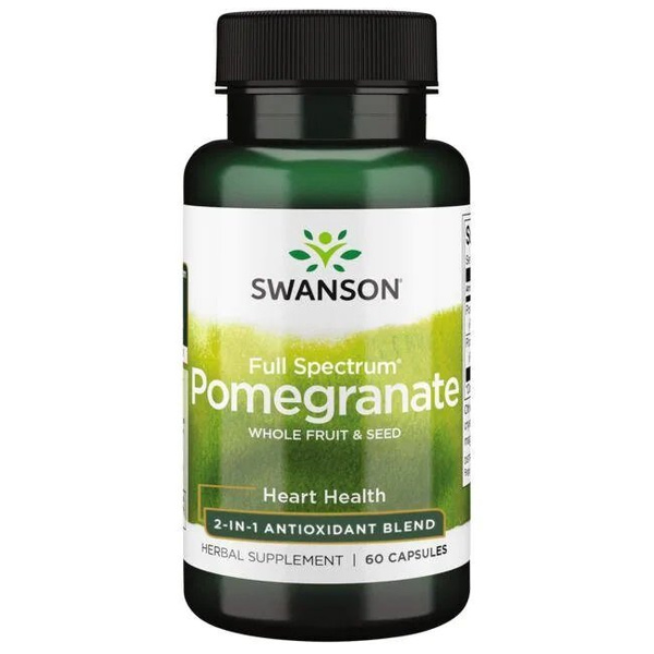 Swanson Full Spectrum Pomegranate 60 Capsules