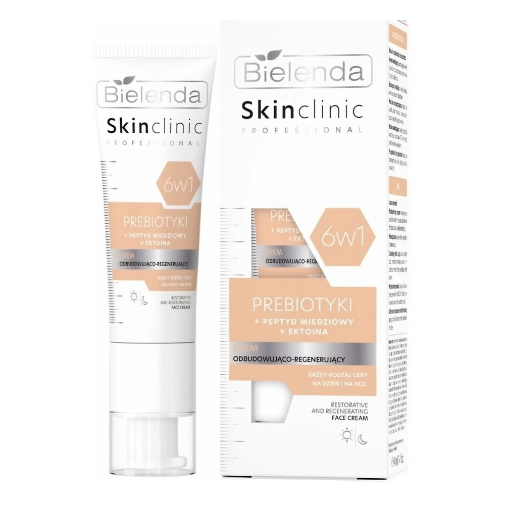 Bielenda Skin Clinic Professional Prebiotyki 6w1 Krem Odbudowująco-Regenerujący 40ml