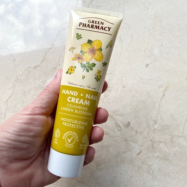 Green Pharmacy Hand and Nail Cream Celandine and Linden Blossom 100ml
