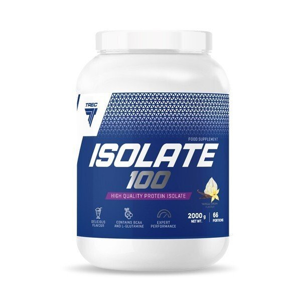 Trec Nutrition Isolate 100, Creamy Vanilla - 2000g