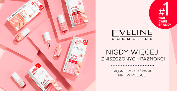 Eveline Nail Therapy Professional 6in1 Odżywka do Paznokci Nadająca Kolor Shimmer Pink 5ml