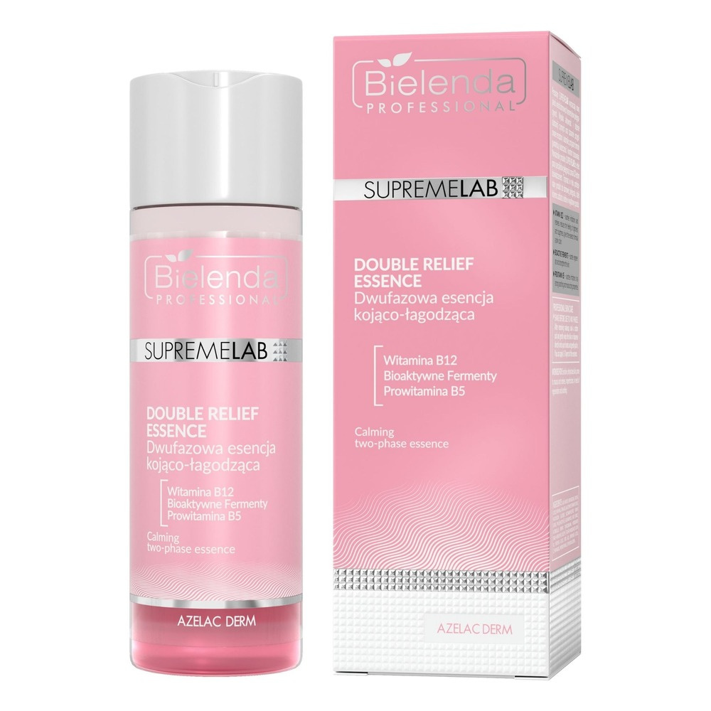 Bielenda Professional Supremelab Azelac Derm Dwufazowa Esencja Kojąco-Łagodząca do Skóry Wrażliwej i Reaktywnej 30ml