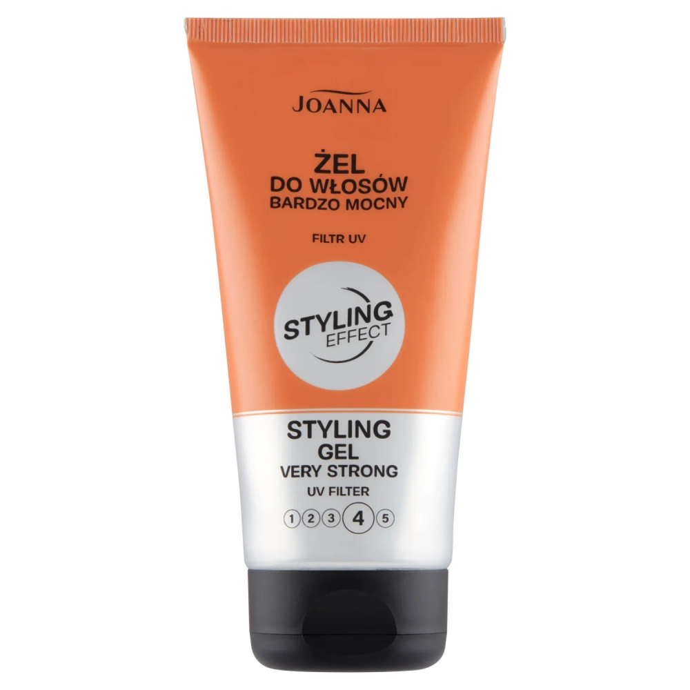 Joanna Styling Effect Filtr UV Żel do Układania Włosów Bardzo Mocny 150g