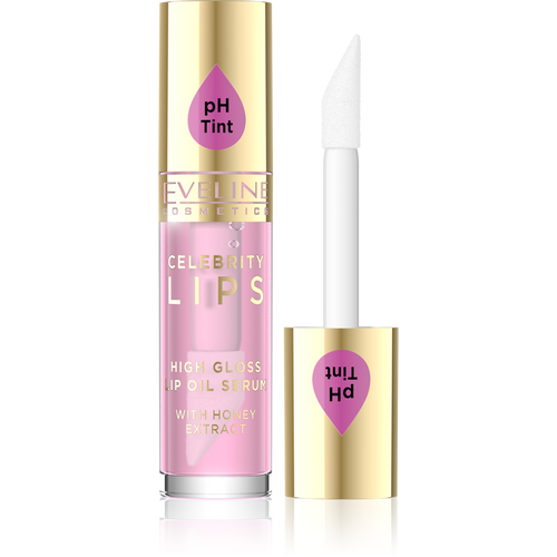 Eveline Celebrity Lips Oil - Lip Serum No. 02 Rose Honey Extract 5ml