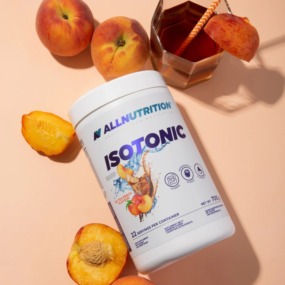 Allnutrition Isotonic w Proszku Ice Tea Peach 700g