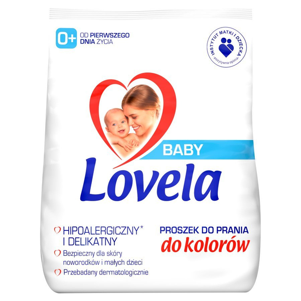 Lovela Baby Hypoallergenic Washing Powder for Colors 1.3 kg