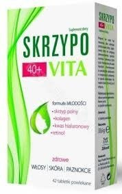 Zdrovit Skrzypovita 40+ Skrzyp + Kolagen + Kwas Hialuronowy 42 Tabletki