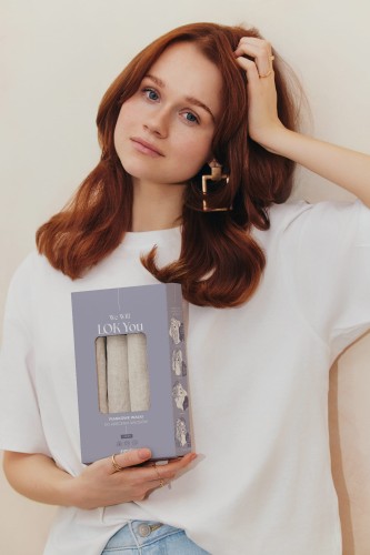 Anwen We Will Lok You Piankowe Wałki do Kręcenia Włosów 4 Sztuki