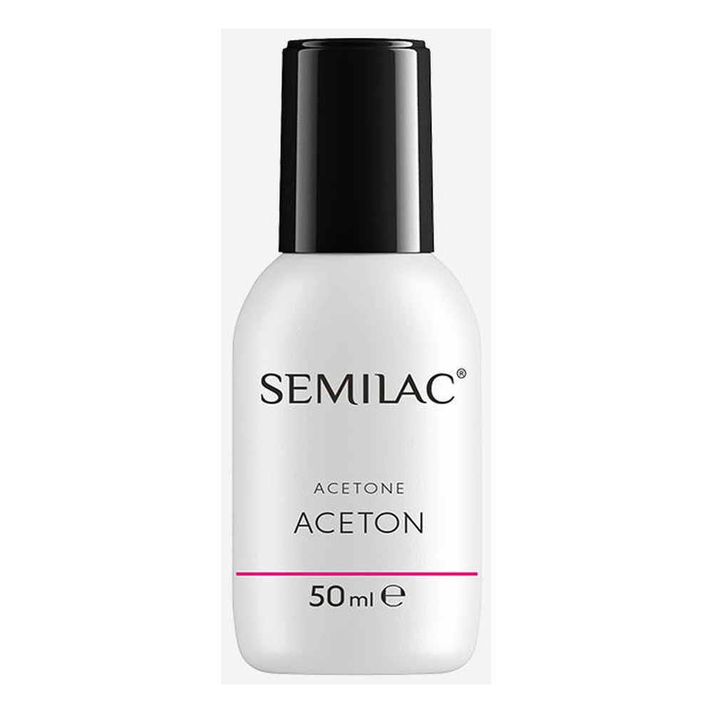 Semilac Acetone Zmywacz do Lakieru Hybrydowego 50ml