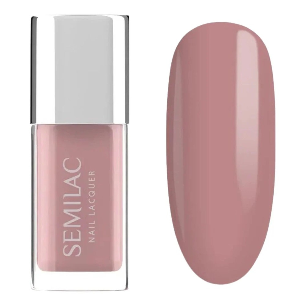 Semilac Classic Classic Nail Polish 107 Classic Nude Dusty Pink 9ml