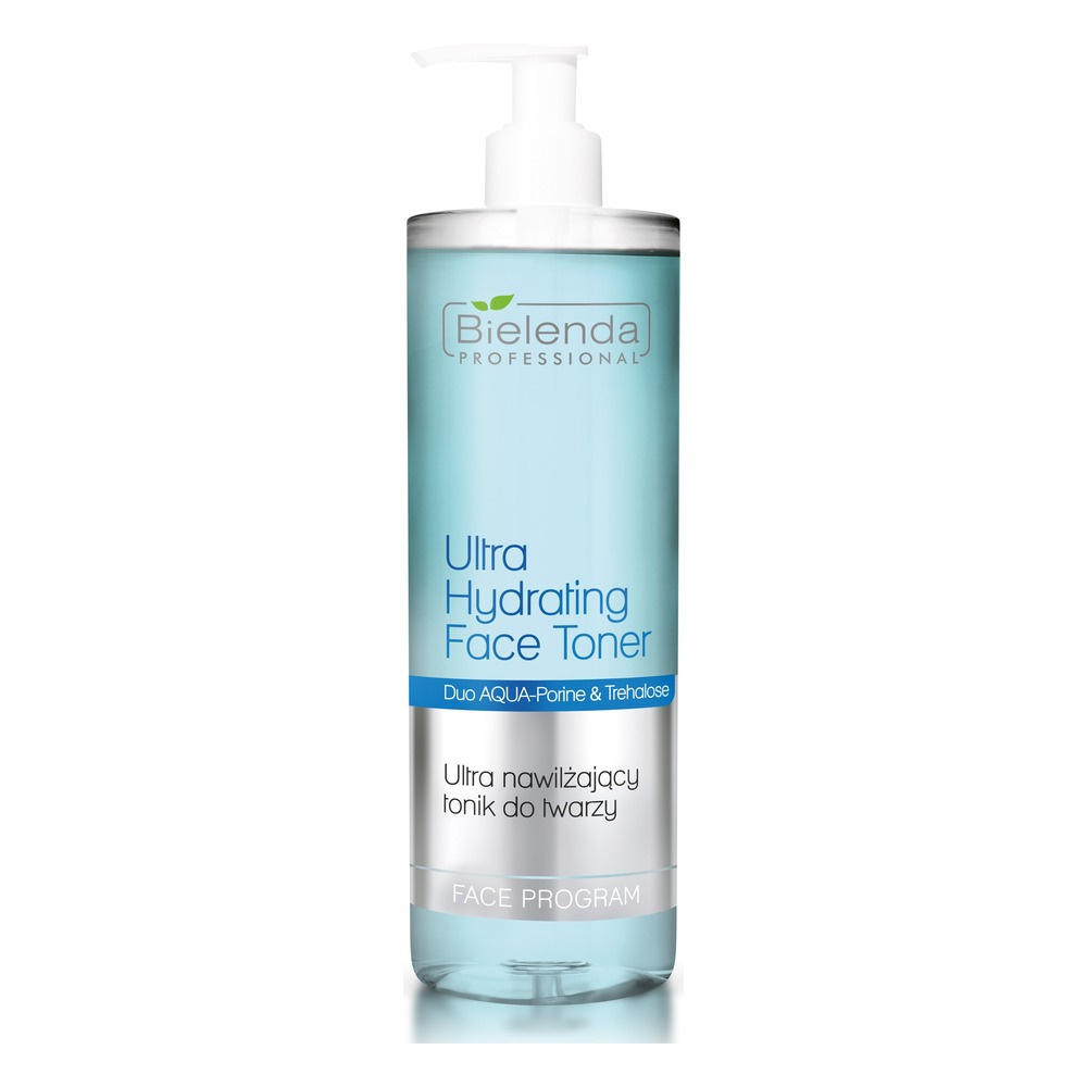 Bielenda Professional Face Program Duo Aqua Porin Ultra Nawilżający Tonik dla Skóry Suchej i Odwodnionej 500ml