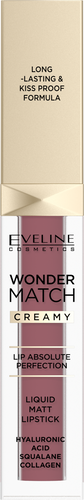 Eveline Wonder Match Matowa Pomadka w Płynie Nr 02 Candy 6,8ml