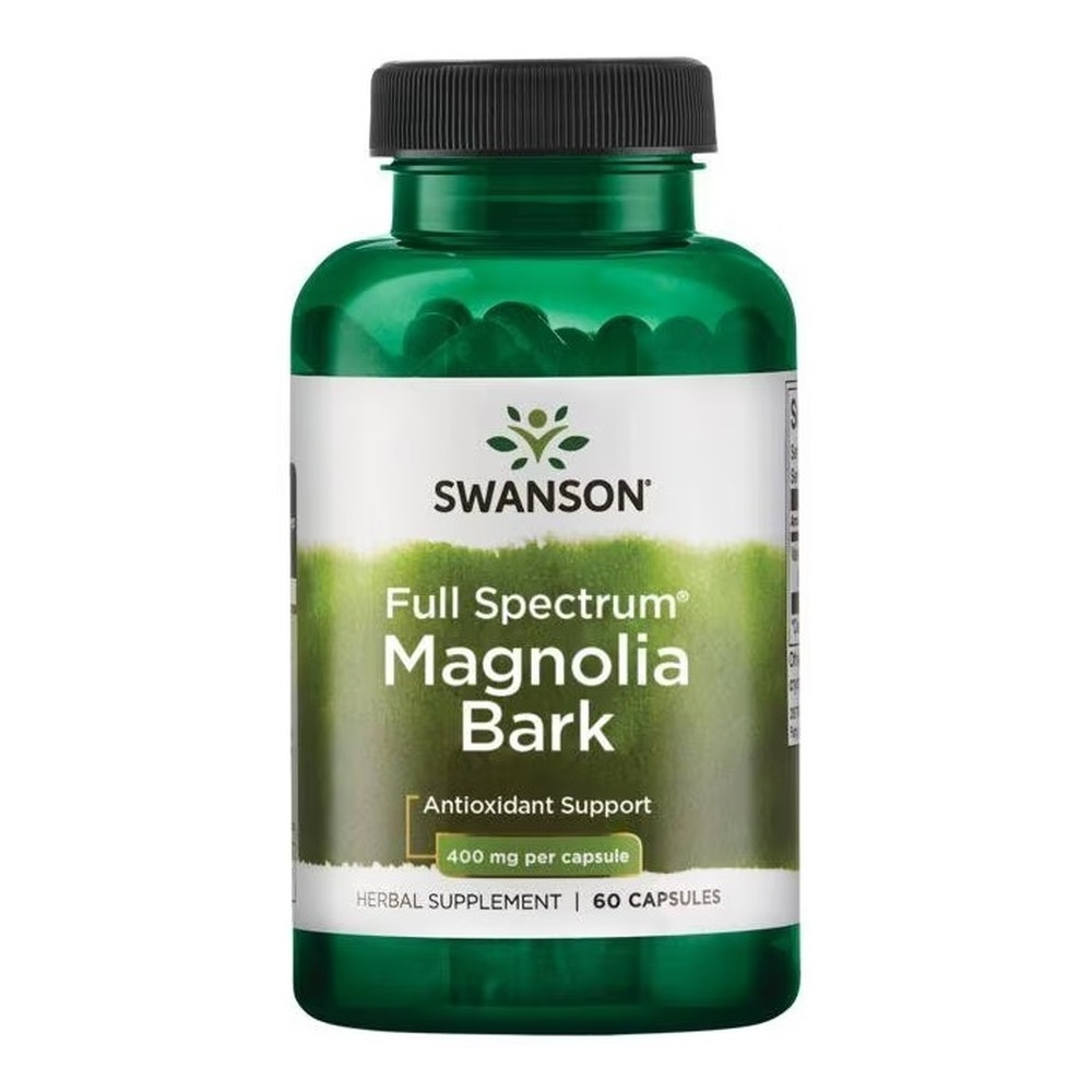 Swanson Full Spectrum Magnolia Bark 400mg 60 Capsules