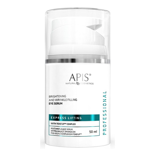 Apis Professional Express Lifting Rozświetlające Serum Wypełniające Zmarszczki pod Oczy z Kompleksem TENS'UP™ dla Skóry Dojrzałej 50ml