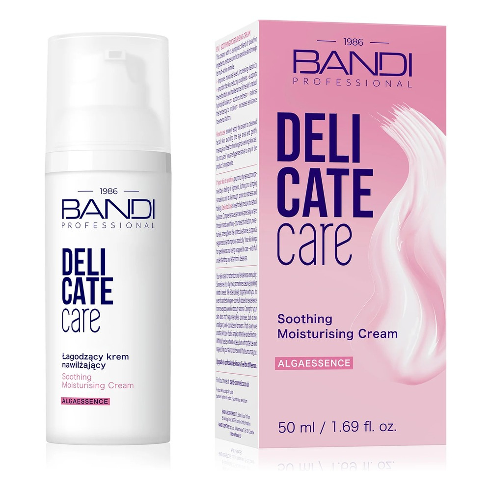 Bandi Delicate Care Nawilżajacy Krem z Algami dla Skóry Wrażliwej 50ml