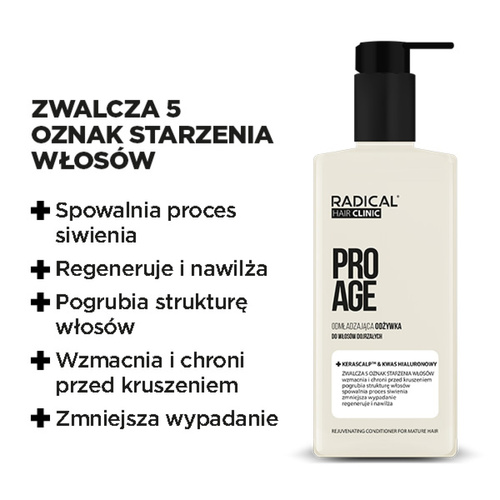 Farmona Radical Hair Clinic Pro Age Rejuvenating Conditioner for Mature Hair 200ml