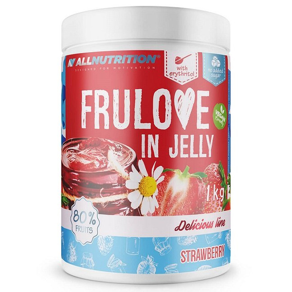 Allnutrition Frulove In Jelly Truskawka Owoce w Żelu Bez Cukru 1000g