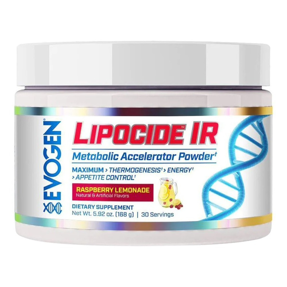 Evogen Lipocide IR Suplement w proszku, Malinowa Lemoniada 168g