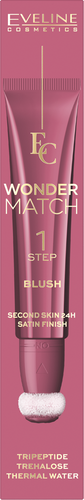 Eveline Wonder Match 1 Step Blush Ultra Creamy Waterproof Blush No. 01 14ml