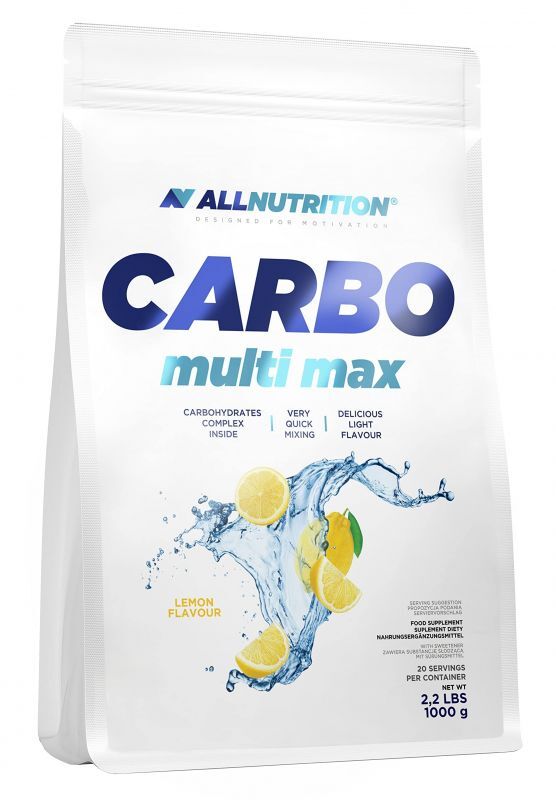 Allnutrition Carbo Multi Max Carbohydrate Complex Lemon 1000g