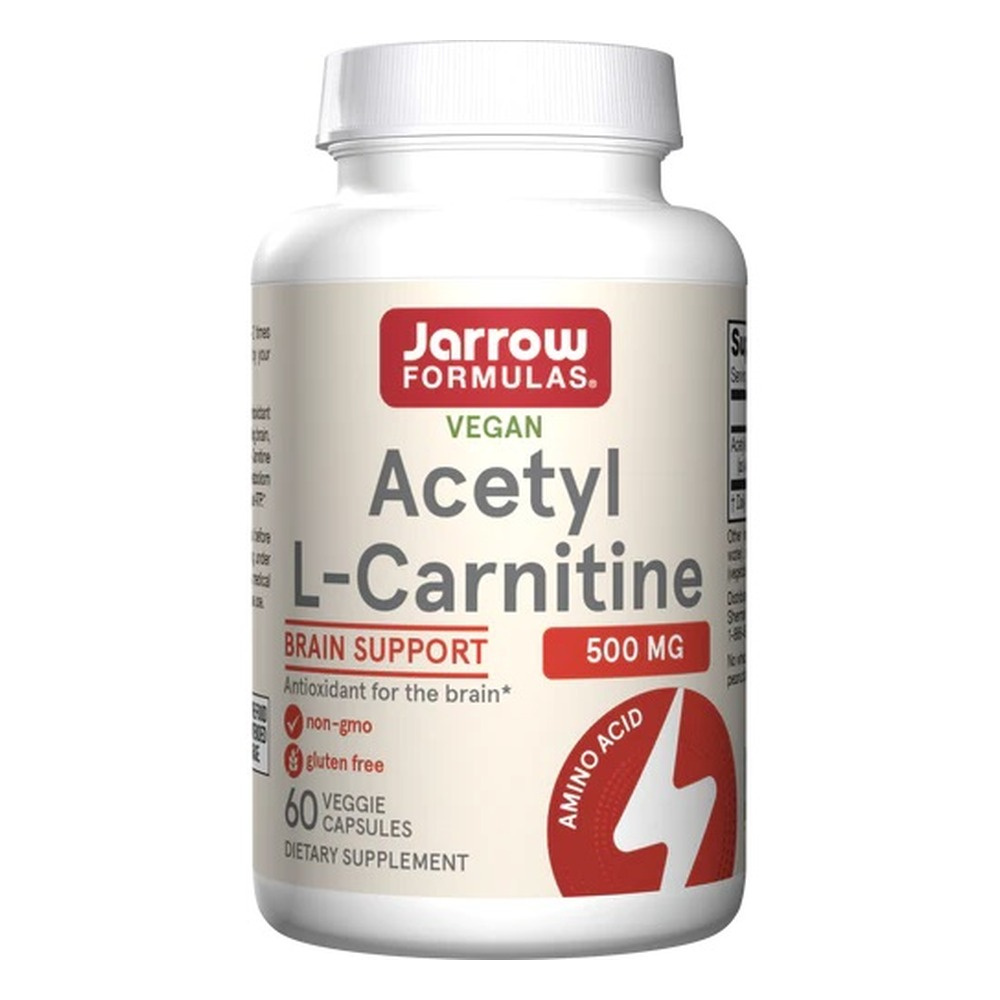 Jarrow Formulas Acetyl L-karnityna 500mg 60 kapsułek