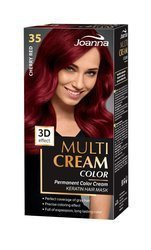 Joanna Multi Cream Color 3D Effect No. 35 Cherry Red 1 Piece