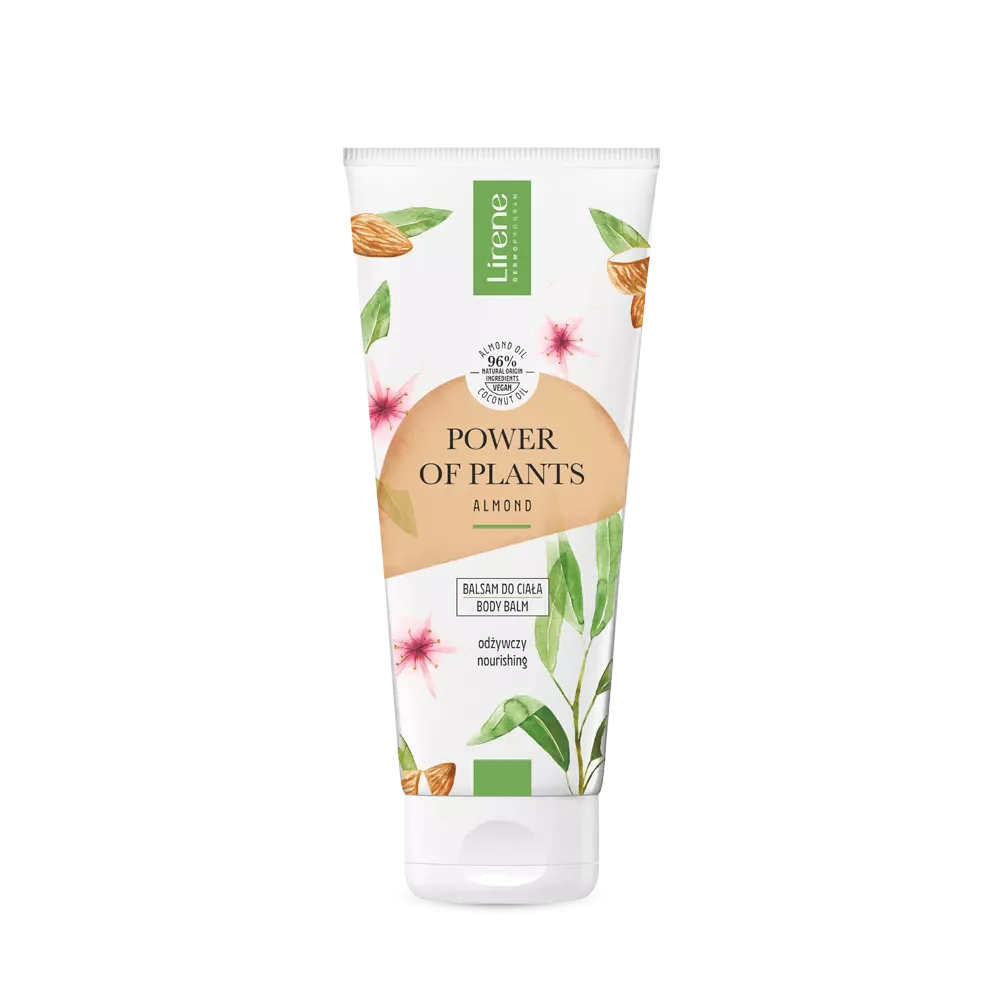 Lirene Power Of Plantis Odżywczy Balsam do Ciała dla Skóry Suchej i Odwodnionej Migdał 200ml