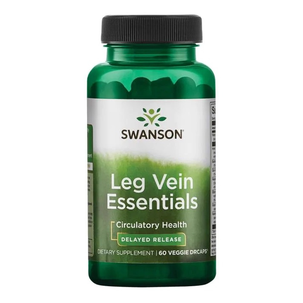 Swanson Leg Vein Essentials, Delayed Release - 60 vcaps